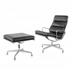 Hermanmiller Collection, Eames Soft Pad Lounge Chair and Ottoman