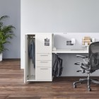 Aeron, Aeron Chair with Tu Metal Storage