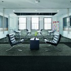 Alfombra Modular Interface, Edge Steel color Vessel