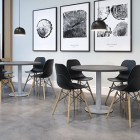 Mesas Multitask, Mesa Flat Silver Circular