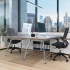 Workstations, Z Chrome Doble Credenza