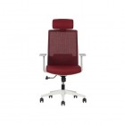 Sillas Ejecutivas, Artic White Respaldo Alto