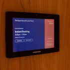 Reserva de Salas, USNI Crestron Scheduling panel