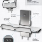 The KB3000-AHL Adult Changing Station, The KB3000-AHL Adult Changing Station. Detalle