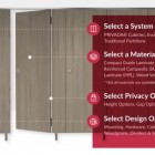 CUBICLES & TOILET PARTITION SYSTEMS, Select a System