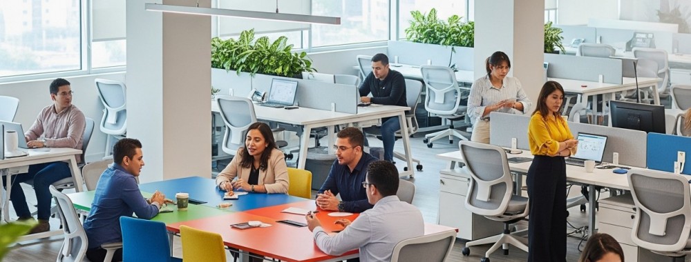 Tendencias y Actualizaciones en Diseño de Interiores Corporativos para el Bienestar Laboral