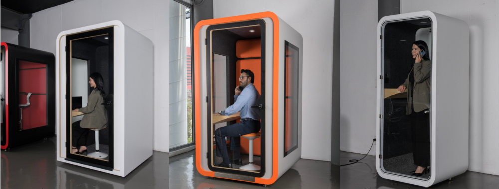 Cabinas privadas, la alternativa moderna en espacios abiertos