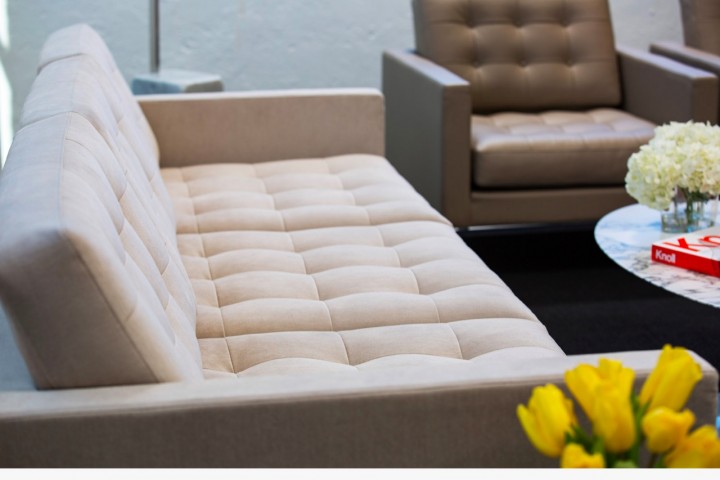 Relaxed sofa