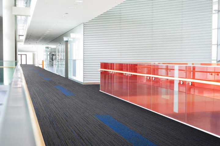 Alfombra Flow Stripes Wave & Flow Brights color Midnight