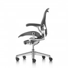 Aeron, Aeron Chair, Carbon, Polished Aluminum