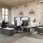 Teknion Desking & Benching Systems, Upstage